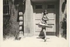 My Mum with fiddle in hand!