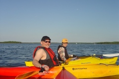 Debra Lyn and Jeff Silverman Kayaking.