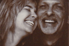 Debra Lyn and Jeff Silverman on their first adventure in Santa Barbara, CA.