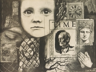 Judithe Randall Painting - "Time"