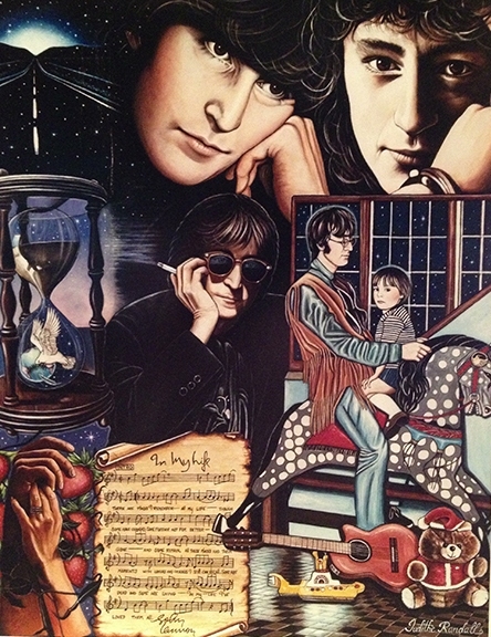 Judithe Randall Painting - "In My Life"