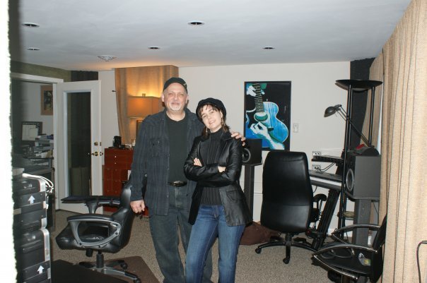 01 Jeff Silverman and Debra Lyn at Palette Studio just before driving to the Wildhorse 35 year Reunion with Rick Springfield and company!