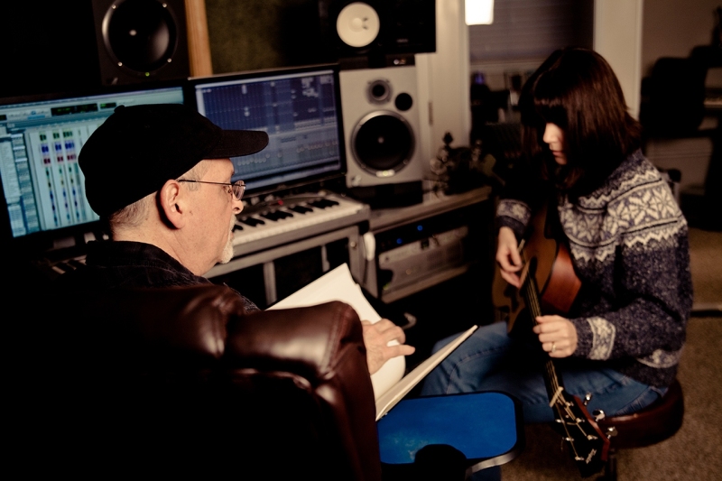 10 Debra Lyn and Jeff writing songs together for her "A Cold Wind Blows" Album