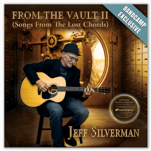 Cover artwork for the melodic rock album FROM THE VAULT II (Songs from The Lost Chords) by Jeff Silverman - Special Digital Edition